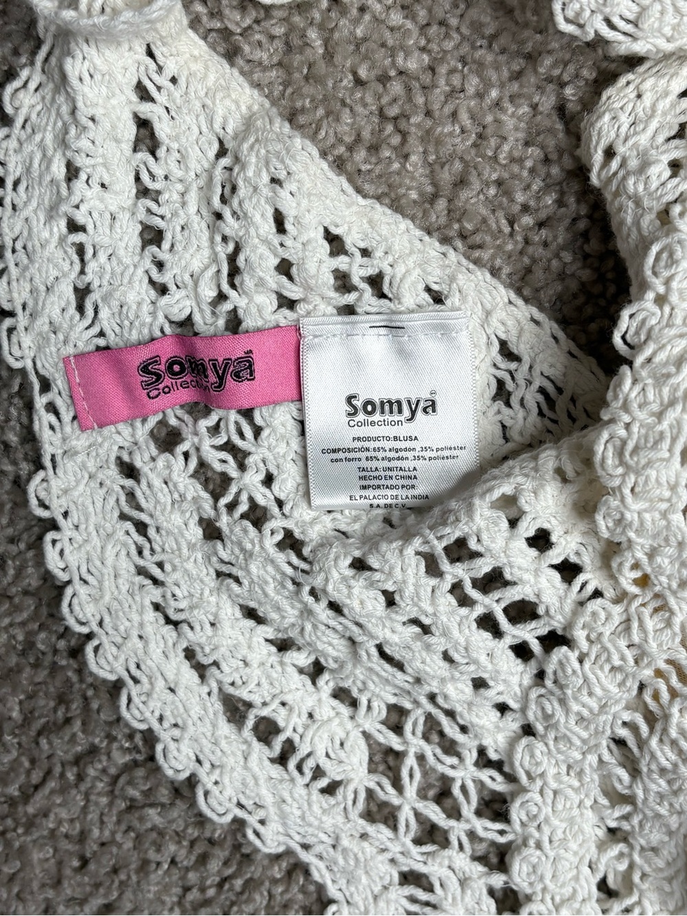 Somya Collection Crochet Two Piece Set - Picture 7 of 8